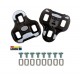 Accessori Ciclismo Look - Tacchette Pedali Keo Cleat - Nero, libertà angolare a 0°